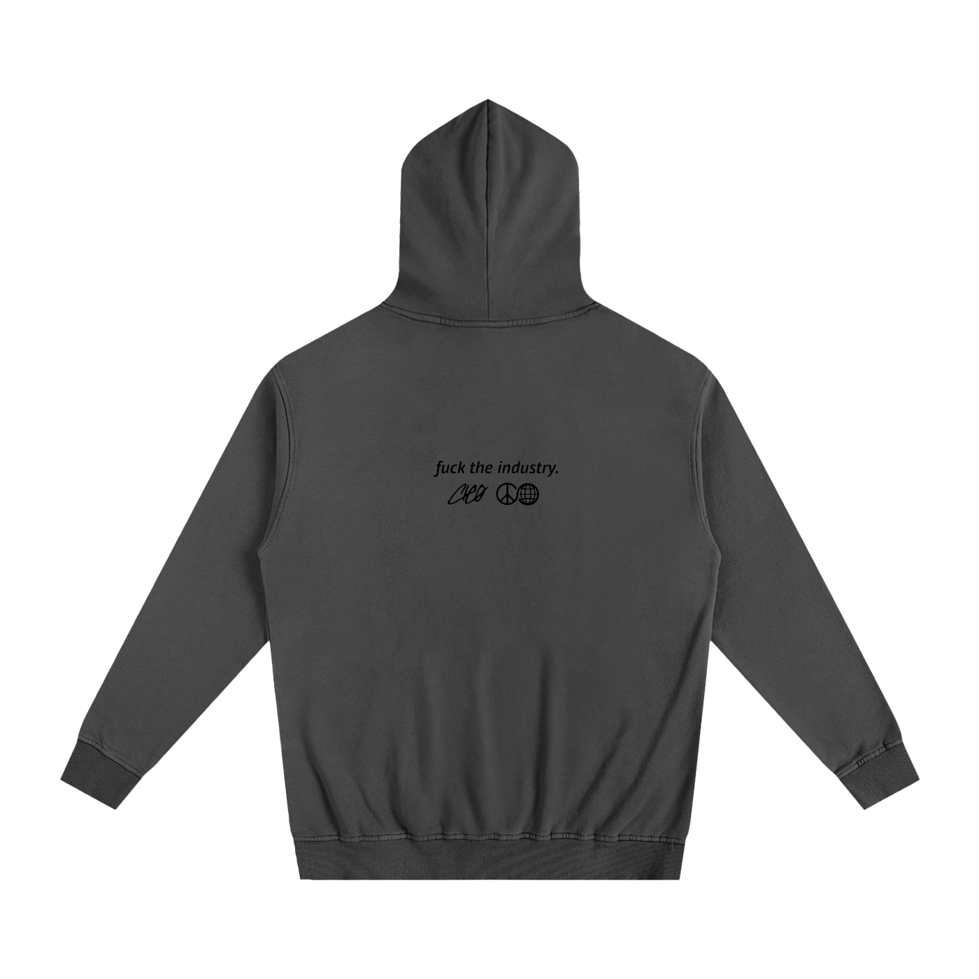 [SPECIAL BLACK EDITION] F*CK THE INDUSTRY Hoodie